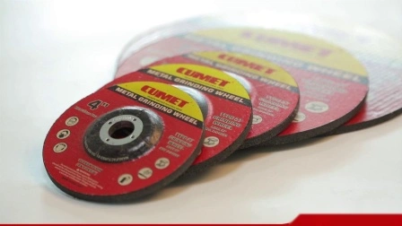 Disco abrasivo Cumet de 4′′ para metal Inox con certificado MPa