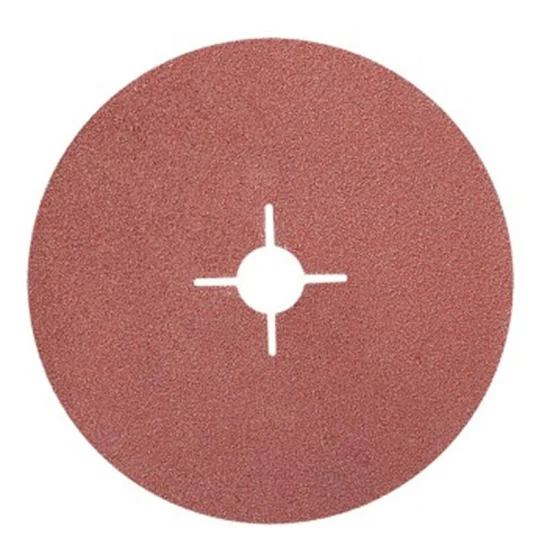 Popular disco de fibra de 125 mm para rectificado general de metales